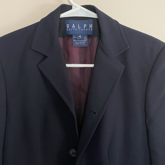 Ralph Lauren Navy Blazer - Picture 3 of 4